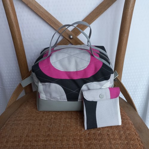 Vanity de toilette ou lunch bag,matelassé