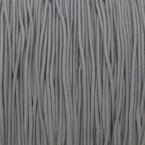 5m de fil élastique 1mm gris