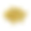 20 perles ronde en métal doré pour cordon 1,5mm
