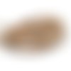 1m lanière liège 3mm x 1,5mm de couleur naturelle marron clair - cordon liège 