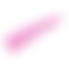 1 grand pompon de couleur rose barbe à papa doux et brillant en rayonne : fil de soie artificielle : viscose 