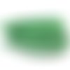 1m lanière cuir 5mm de couleur vert d'eau légèrement texturé finition rustique 