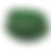 1,6m cordon plat cuir synthétique bicolore vert grenouille / vert olive 5mm 