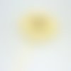 5m ruban gros grain de largeur 10mm souple de couleur jaune pâle, jaune clair 