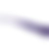 Pompon, breloque en fil polyester 10-12cm de couleur violet brillant 