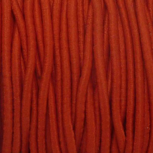 1m fil élastique 2mm de couleur rouge vif 