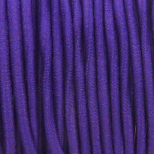 10m de fil élastique 2mm de couleur violet 2mm 