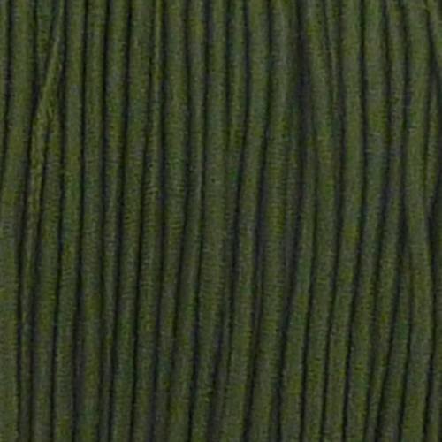 20m fil élastique 1mm de couleur kaki 