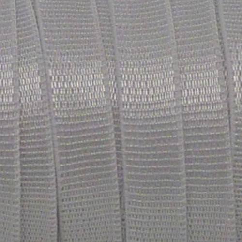 1,60m fil élastique plat largeur 7,7mm blanc brillant satiné pour création de bijoux, headband ou autres 