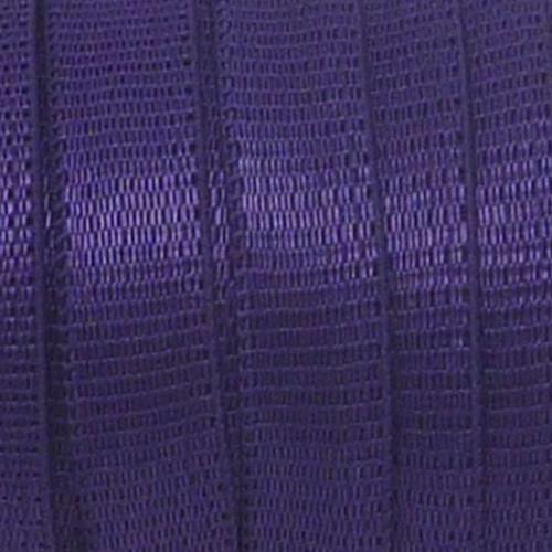 1,60m fil élastique plat largeur 7,7mm violet brillant satiné pour création de bijoux, headband ou autres 