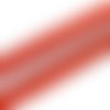20cm lanière cuir largeur 14,5mm de couleur rouge - cuir véritable - epaisseur 1,8mm 