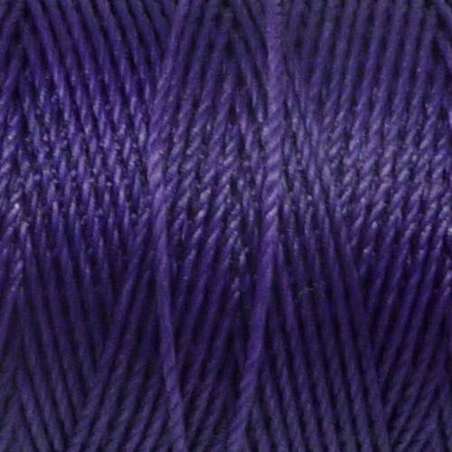 10m fil polyester ciré 0,8mm de couleur violet lilas 