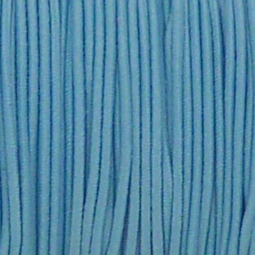 3,50m de fil élastique 1mm de couleur bleu ciel