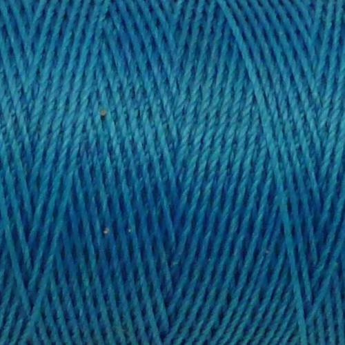 5m fil polyester 0,8mm de couleur bleu 