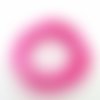 2m cordon suédine aspect daim de couleur rose fluo 3mm