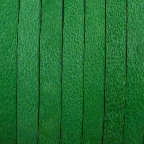 20cm cuir carré 3,3mm de couleur vert herbe - cuir