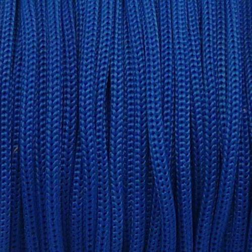 couleur : Bleu Cordon / Fil polyester 2 mm Shamballa Attache tétine 3 m