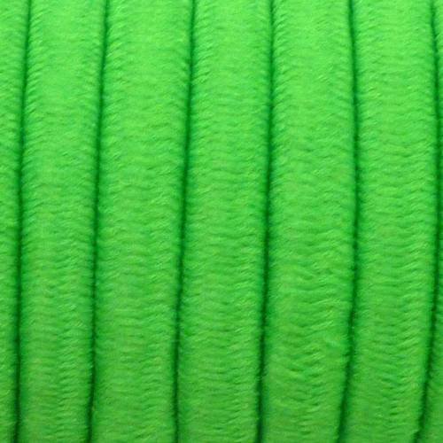 50cm ruban élastique plat épais 5mm de large de couleur vert 