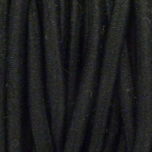 5m de fil élastique 3,6mm noir 