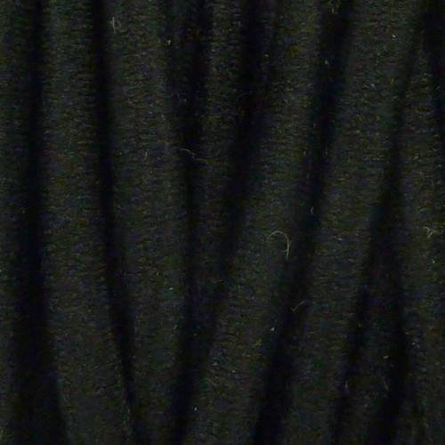 1m fil élastique 3,6mm noir 