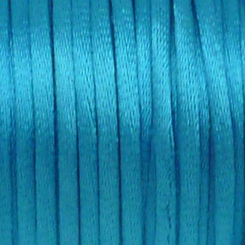 5m cordon queue de rat, ficelle chinoise bleu 2mm 