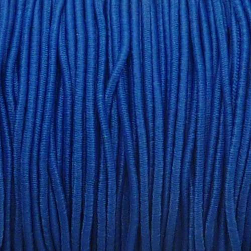 Fil élastique de couleur bleu électrique 1mm