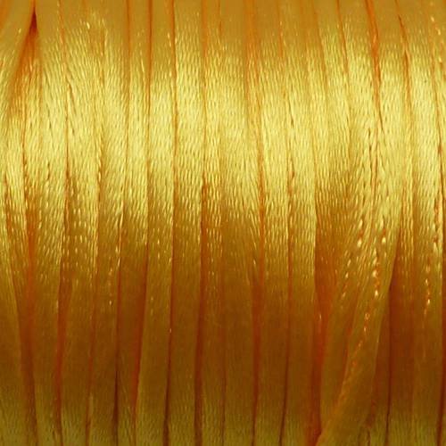 5m de fil, cordon queue de rat ou ficelle chinoise jaune impérial 2mm