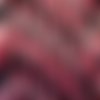 Cordon queue de rat ou ficelle chinoise tressée rose, fuchsia, noir