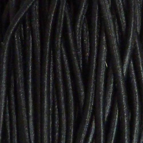 5m de fil élastique 2,3mm de couleur noir
