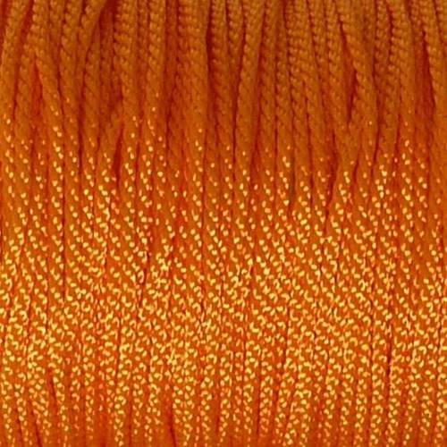 3m fil polyester de couleur orange vif brillant 1mm 