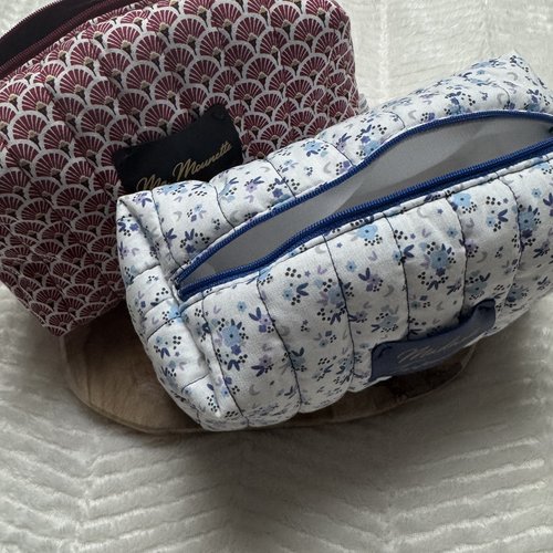 Trousse matelassée personnalisable