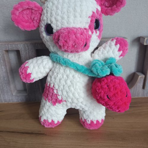 Vache fraise
