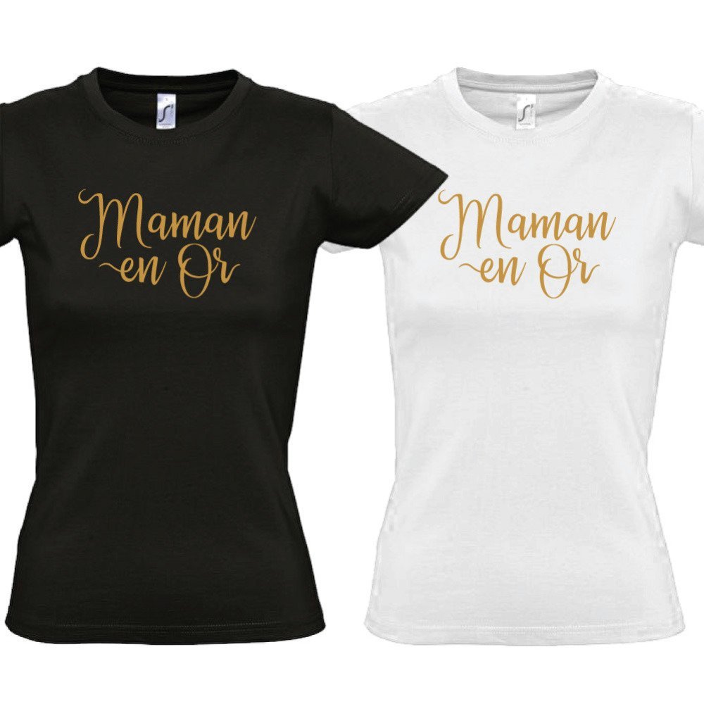 t shirt femme noir