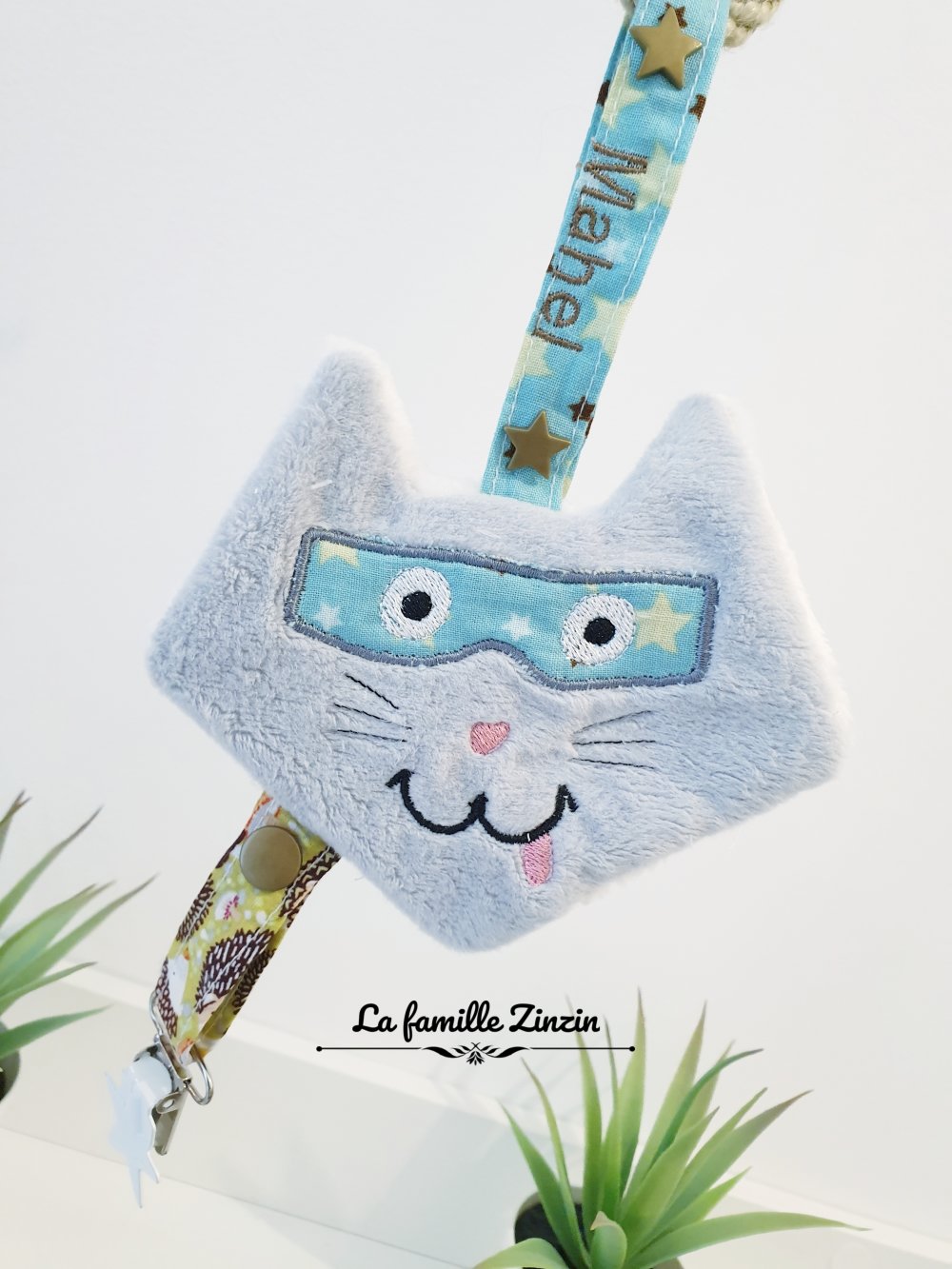 doudou chat personnalisé