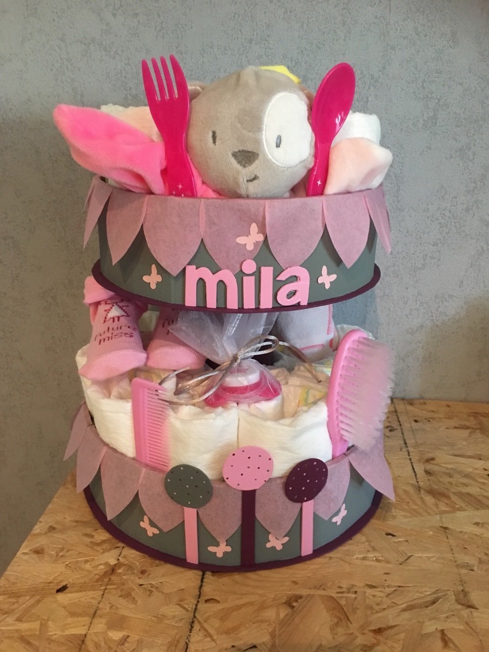 Gateau De Couches Personnalisable Un Grand Marche