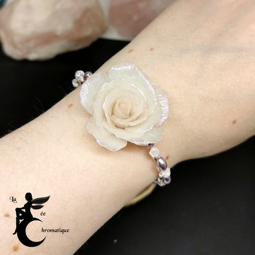 Bracelet à la rose