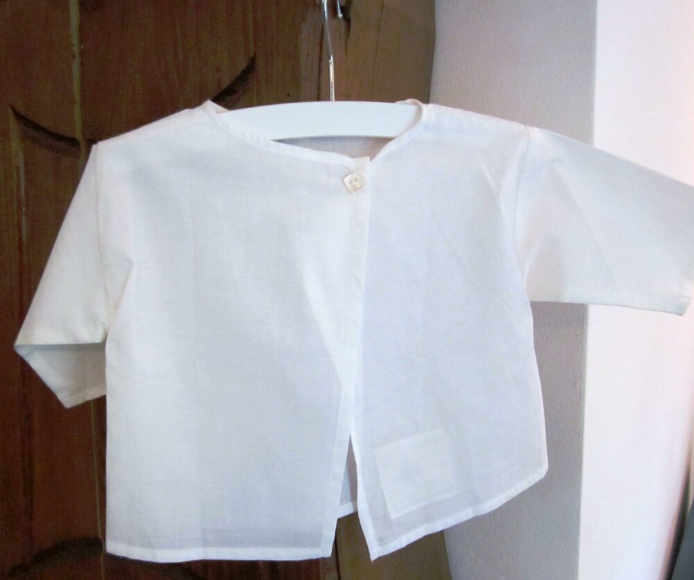 Brassiere Bebe Voile De Coton Blanc 6 12 Mois Un Grand Marche