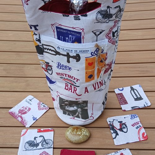 Porte bouteille de la folie de bébère