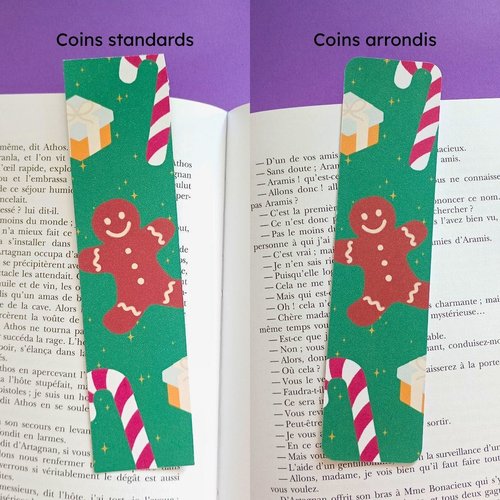 Marque-page "esprit de noël"