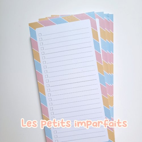 Liste à cocher (légers défauts)