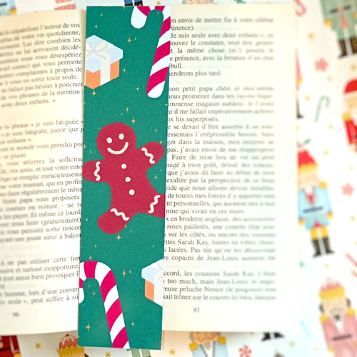 Marque-page "esprit de noël"