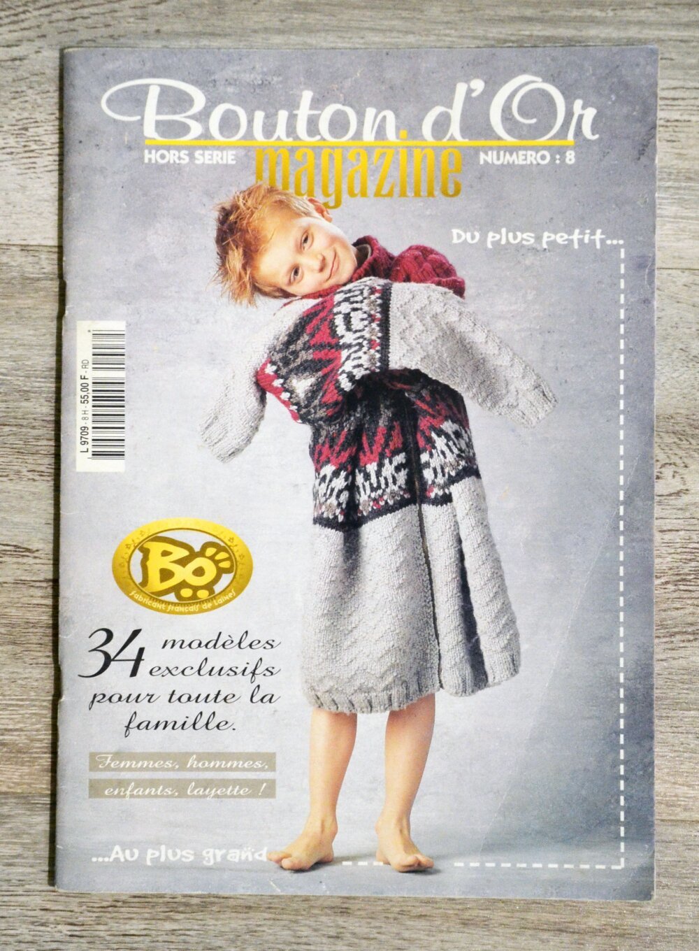 Catalogue tricot Bouton d'or  /Doudou layette et enfant/ H serie n°25 