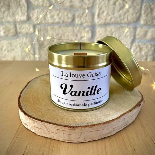 Bougie parfumée à la vanille