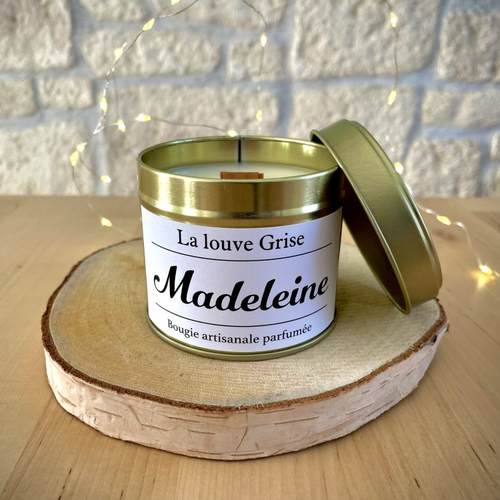 Bougie parfumée à la madeleine