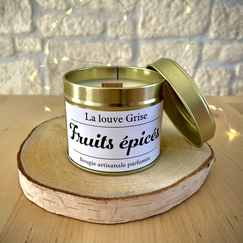 Bougie parfumée aux fruits épicés