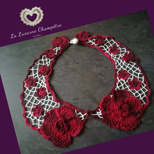 Col claudine red wild roses