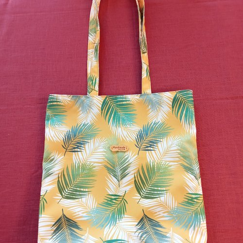 Tote bag en tissu enduit