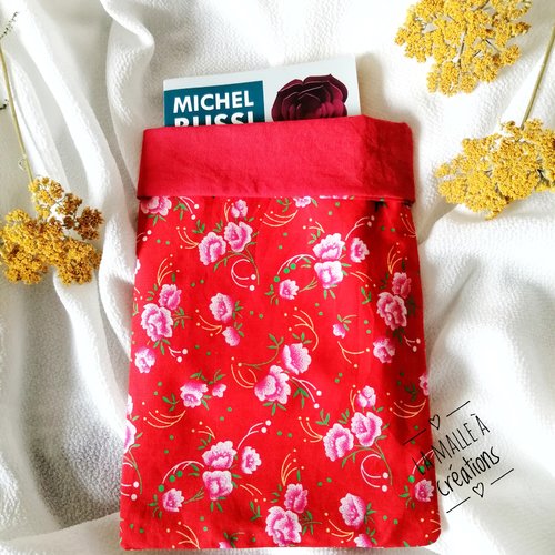 Pochette protège livre réversible format poche