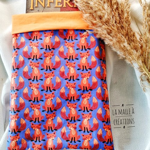 Pochette protège livre réversible format broché