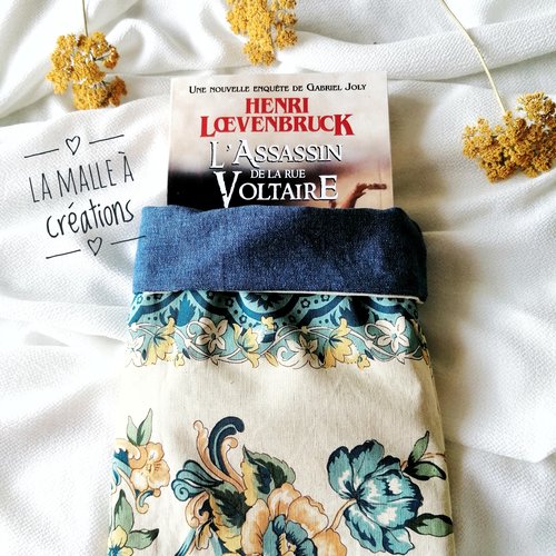 Pochette protège livre réversible format broché